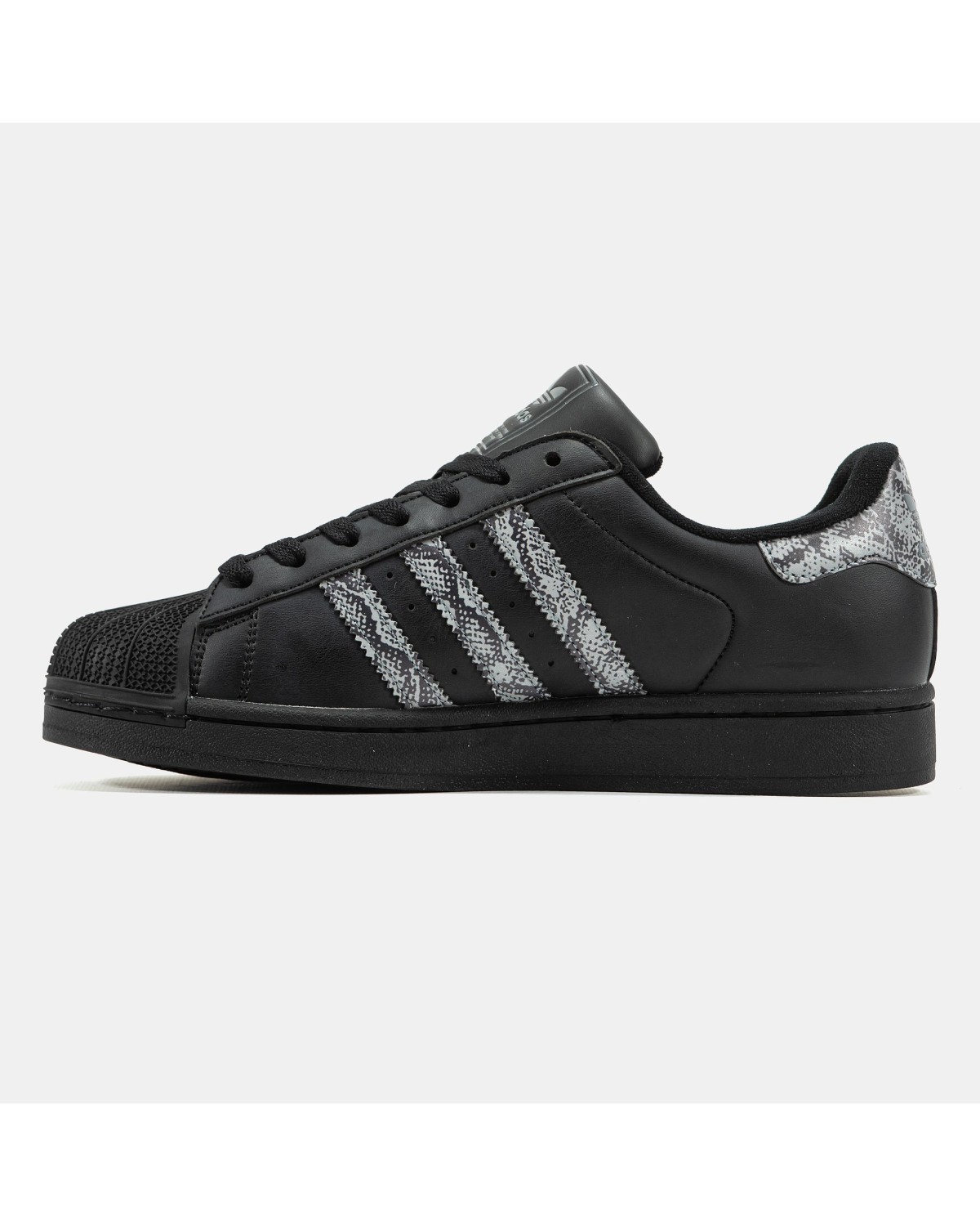 Adidas Superstar II Black Snakeskin