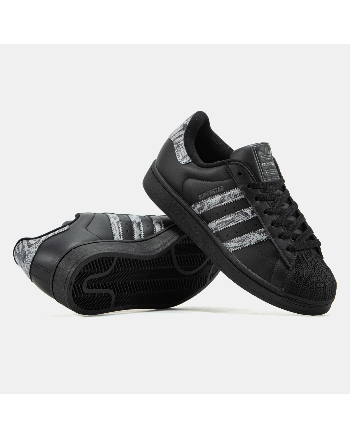 Adidas Superstar II Black Snakeskin Adidas Superstar II Black Snakeskin
