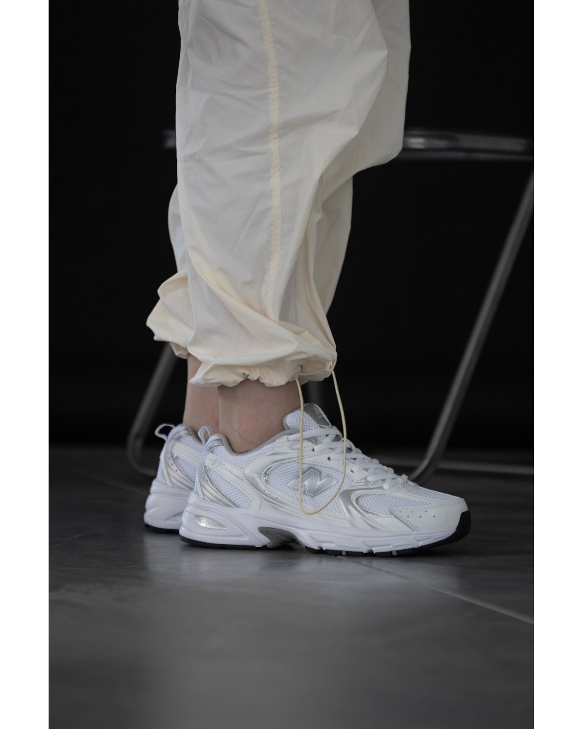 New Balance 530 White Silver