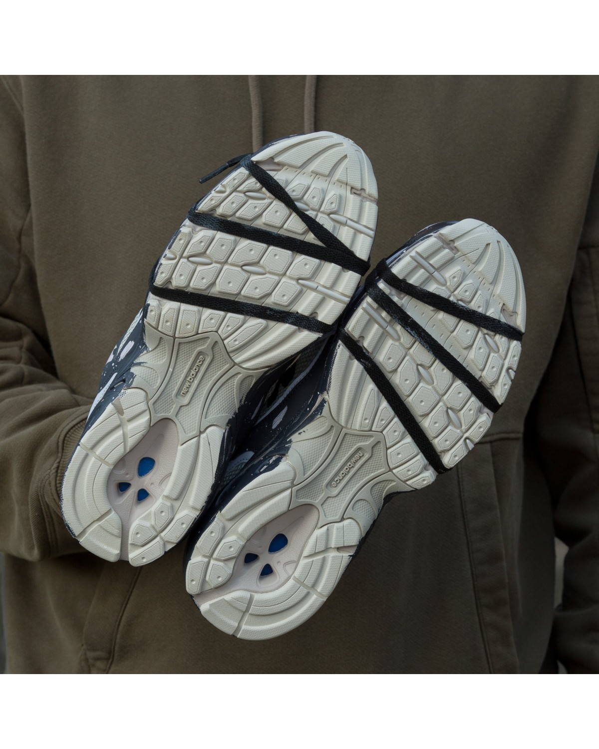 New Balance 530 Custom Beige Black Silver Edition New Balance 530 Custom Beige Black Silver Edition