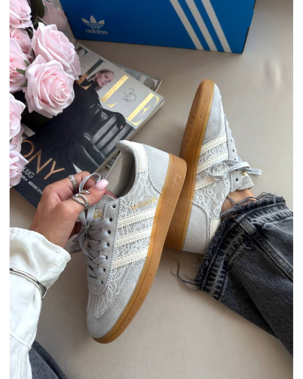 Adidas Spezial Grey White Adidas Spezial Grey White