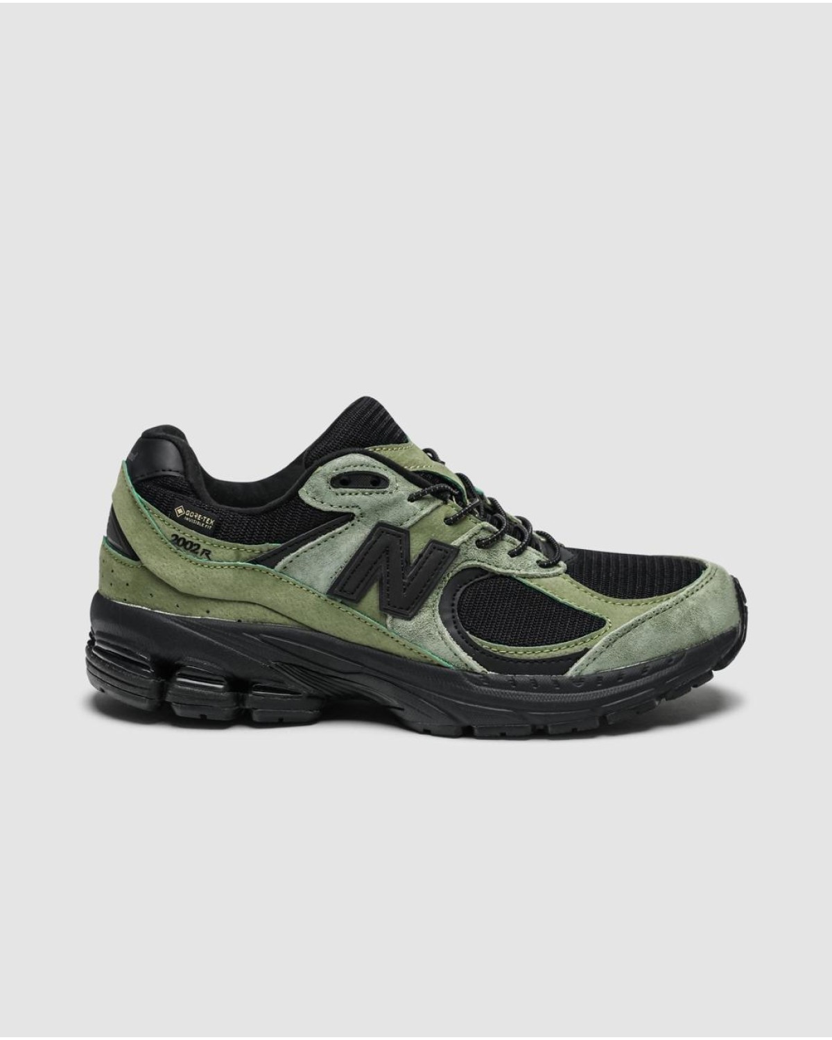 New Balance 2002R Green Black
