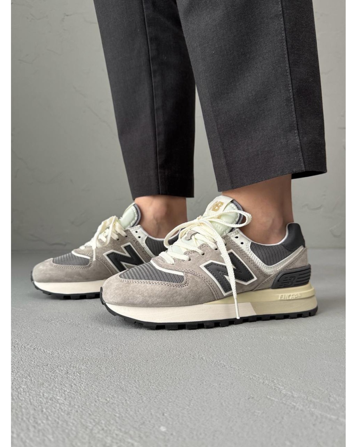 New Balance 574 Legacy Grey Black