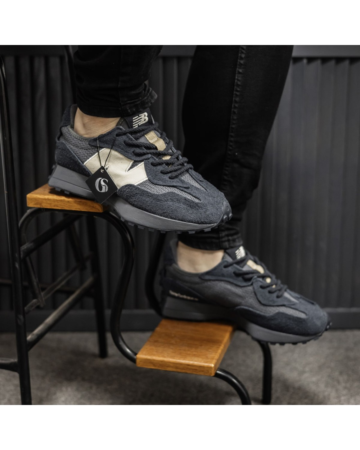New Balance 327 Blue Grey White New Balance 327 Blue Grey White