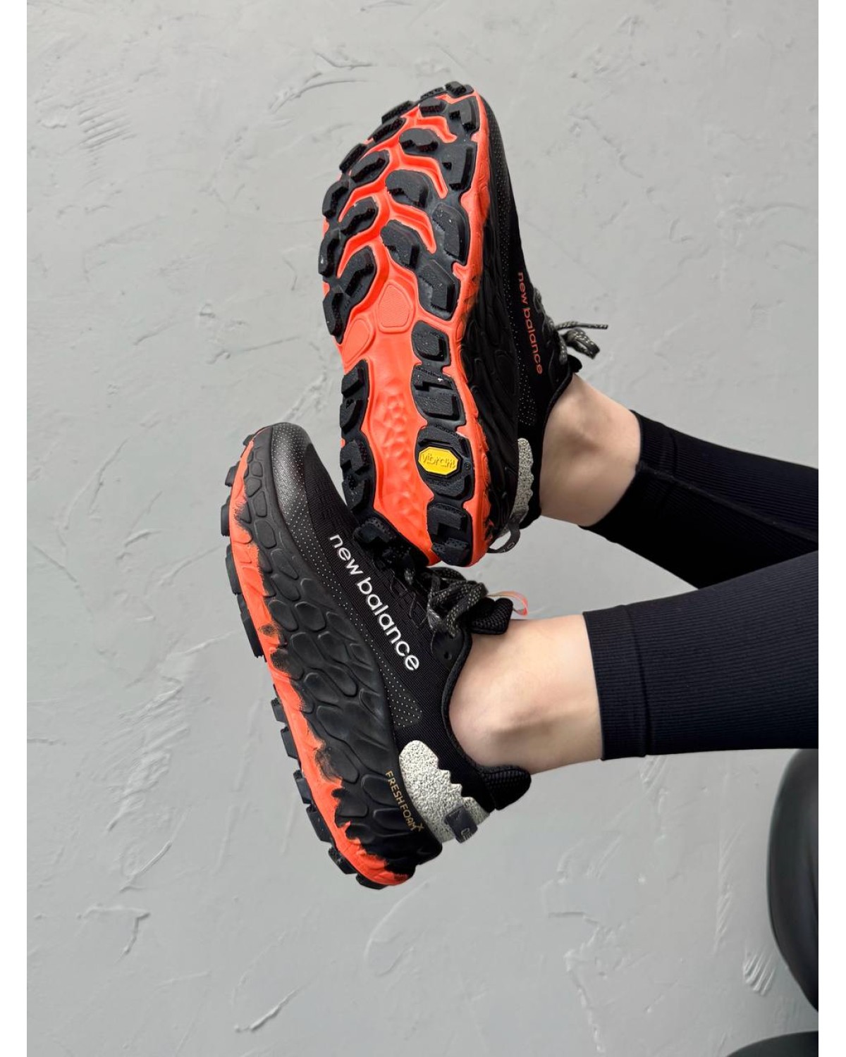 New Balance Fresh Foam x More Trail V3 Black Orange New Balance Fresh Foam x More Trail V3 Black Orange