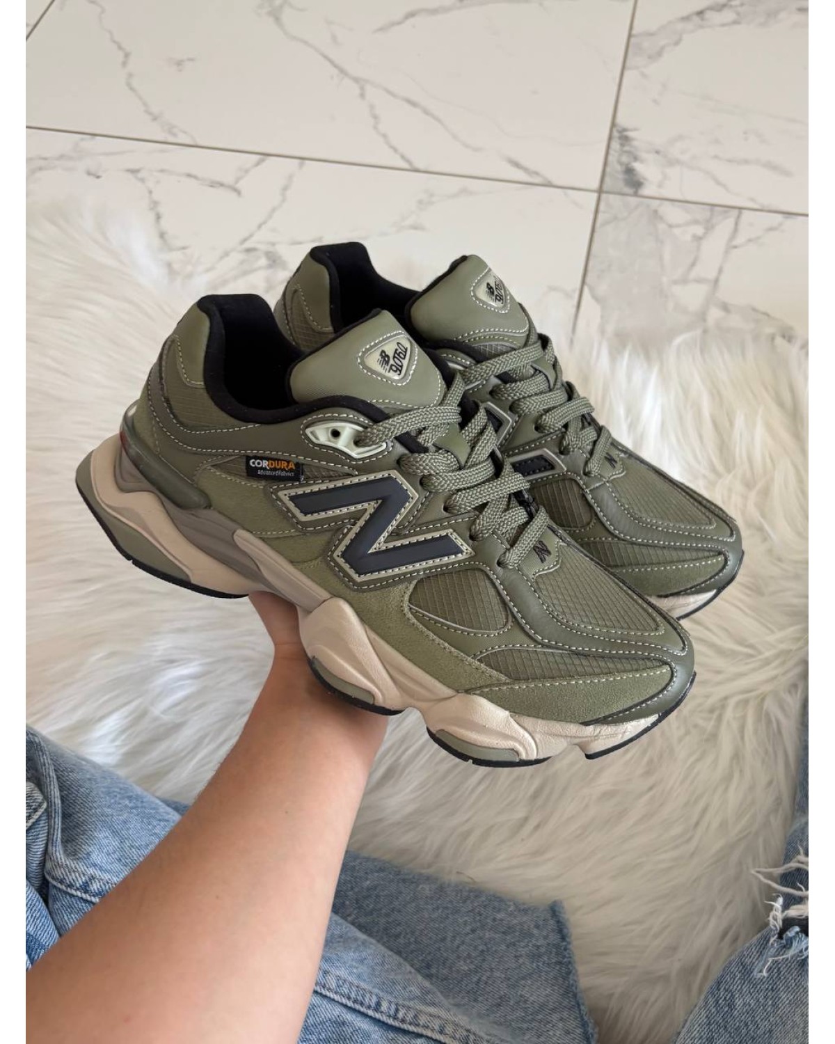 New Balance 9060 Cordura Khaki