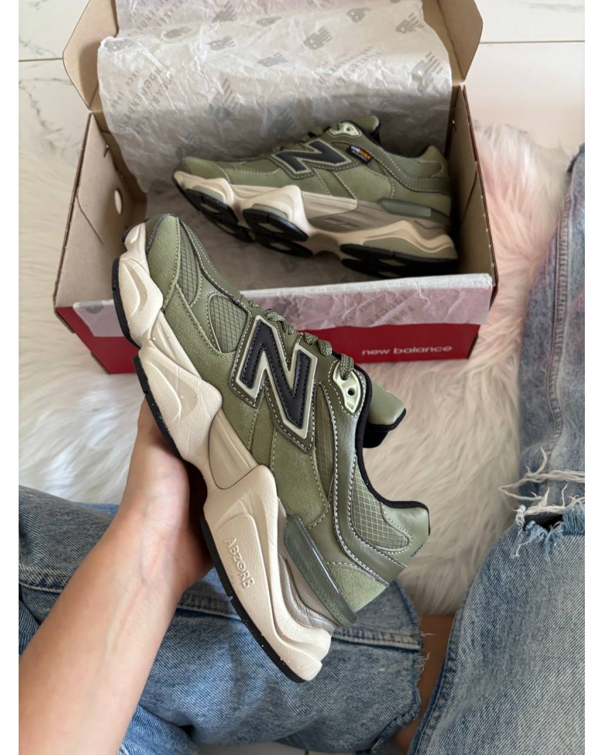 New Balance 9060 Cordura Khaki New Balance 9060 Cordura Khaki
