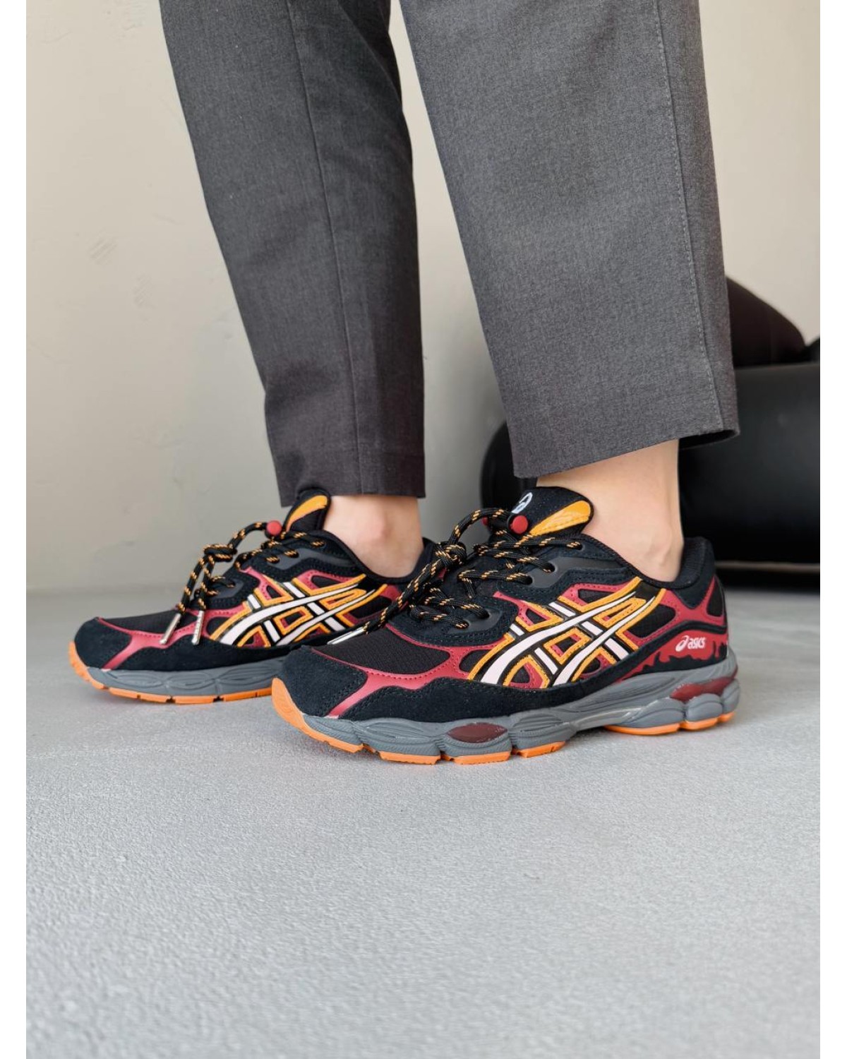 Asics Gel-NYC x Naruto Shippuden Black Orange Red