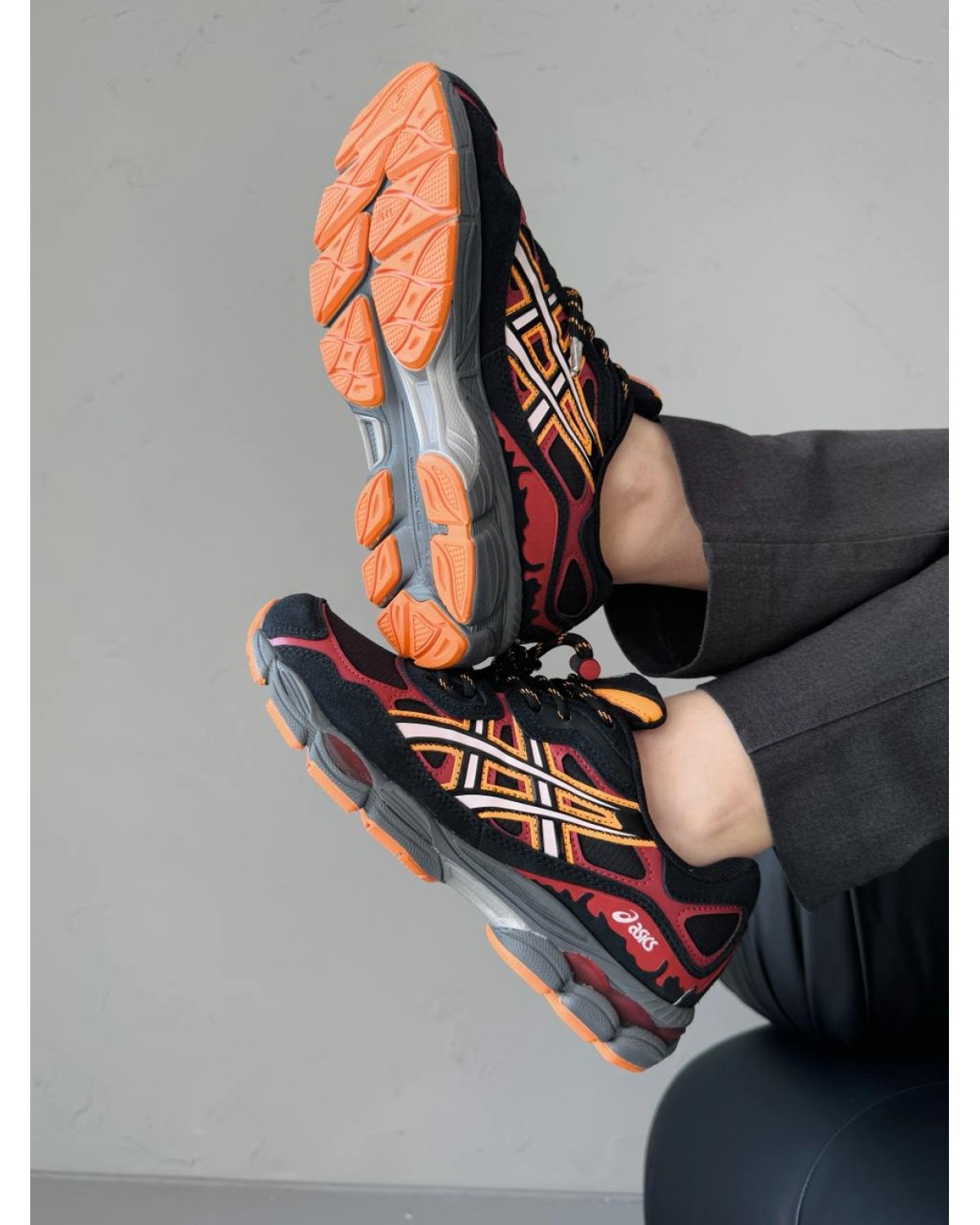 Asics Gel-NYC x Naruto Shippuden Black Orange Red Asics Gel-NYC x Naruto Shippuden Black Orange Red