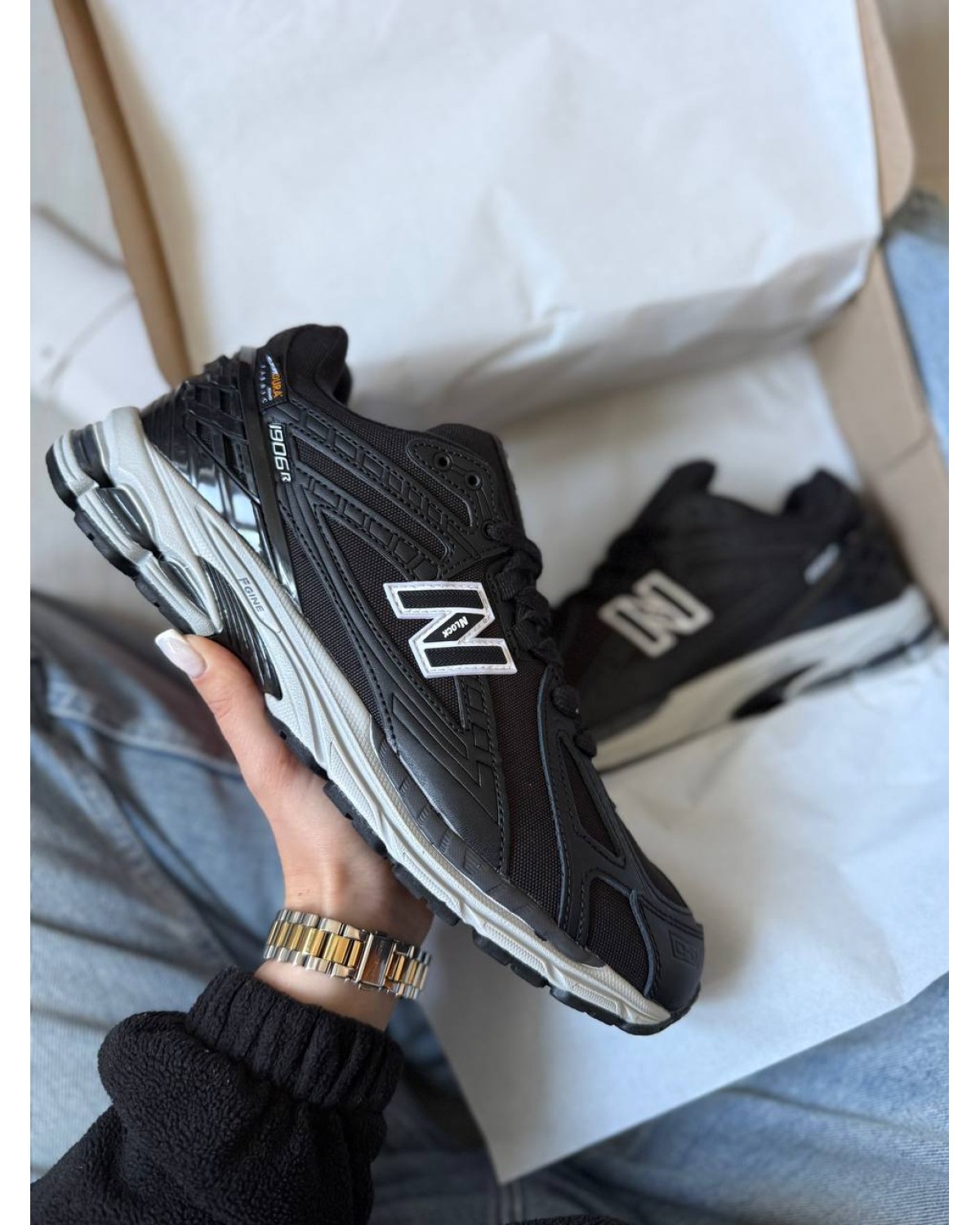 New Balance 1906R Cordura Black Beige New Balance 1906R Cordura Black Beige