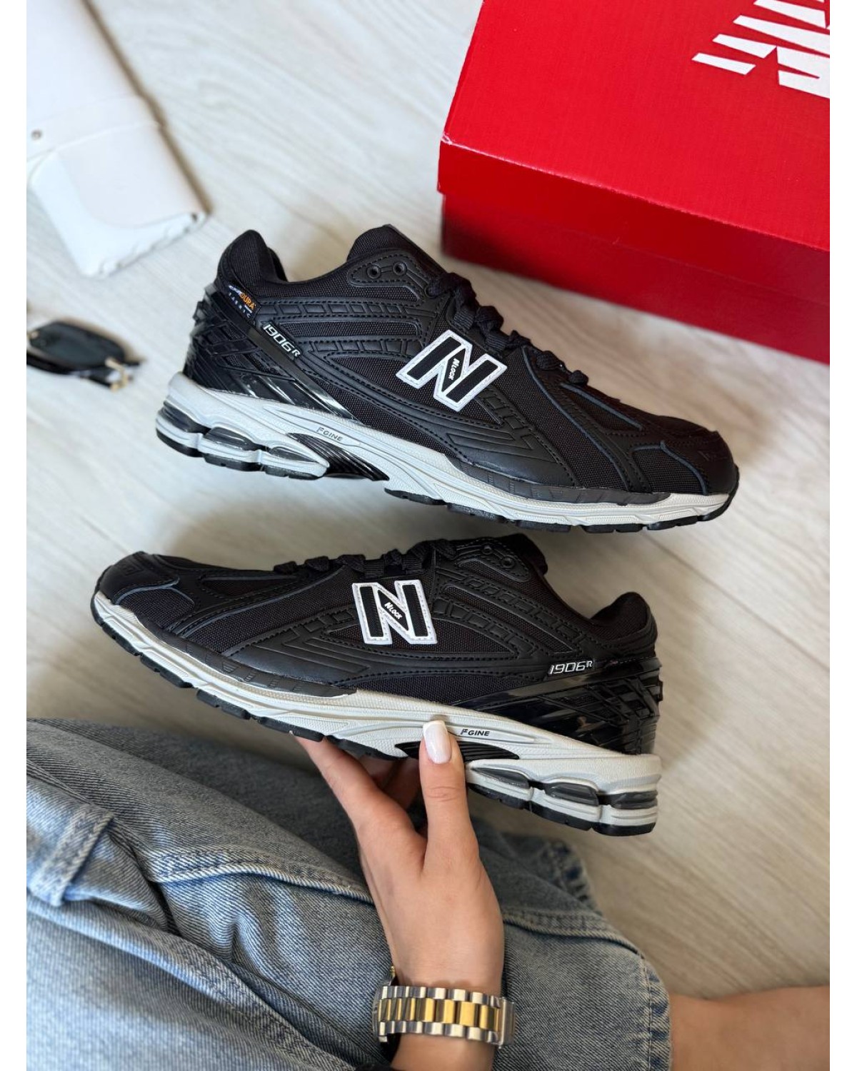 New Balance 1906R Cordura Black Beige New Balance 1906R Cordura Black Beige