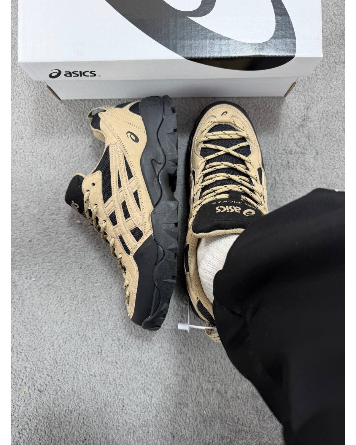 Asics Gel-Pickax Black Brown Asics Gel-Pickax Black Brown