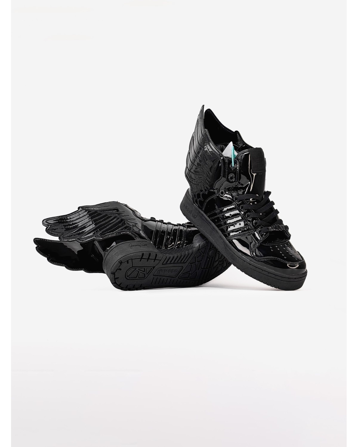 Adidas Jeremy Scott Wings 2.0 Patent Black Adidas Jeremy Scott Wings 2.0 Patent Black