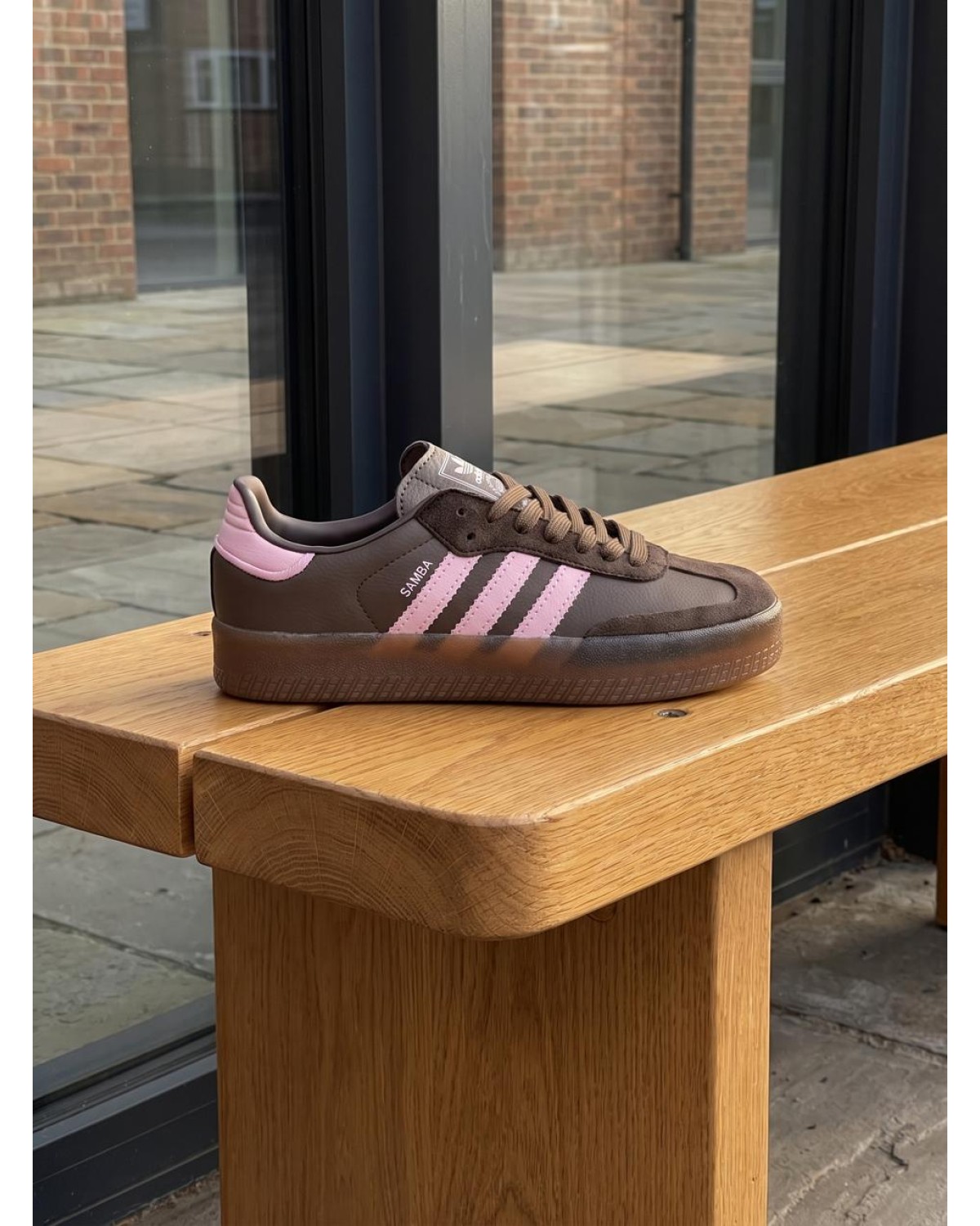 Adidas Samba XLG Platform Brown Pink Adidas Samba XLG Platform Brown Pink