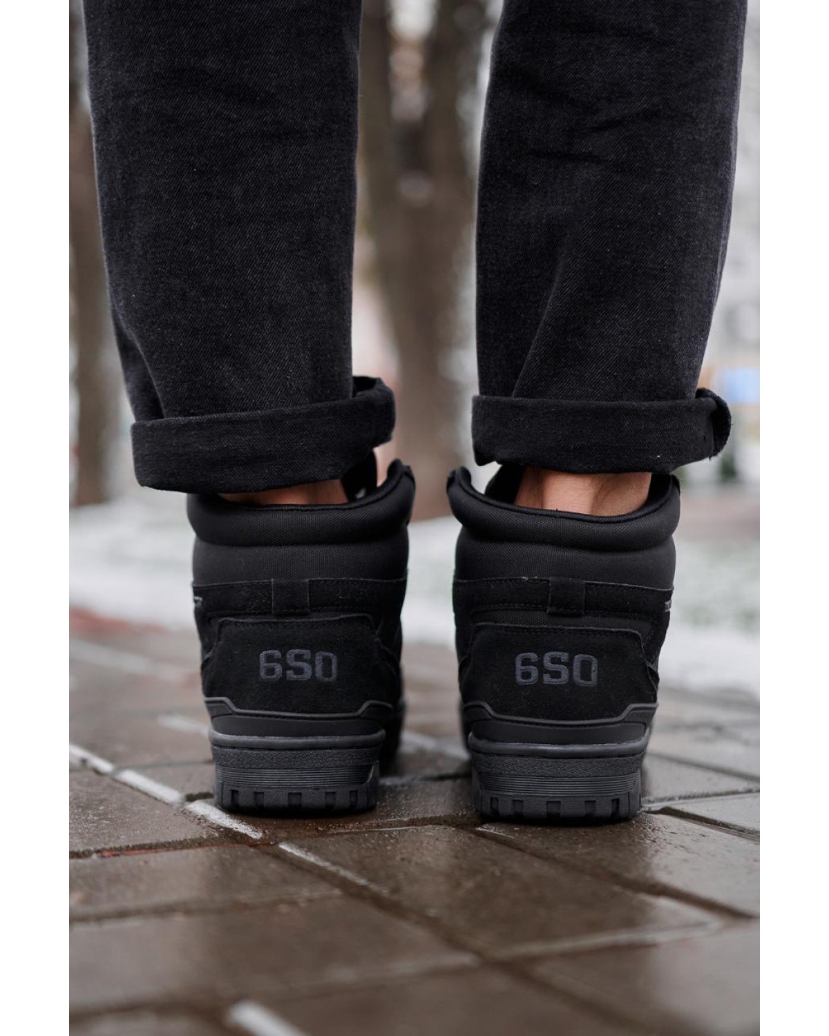 New Balance 650 High Black Fur New Balance 650 High Black Fur