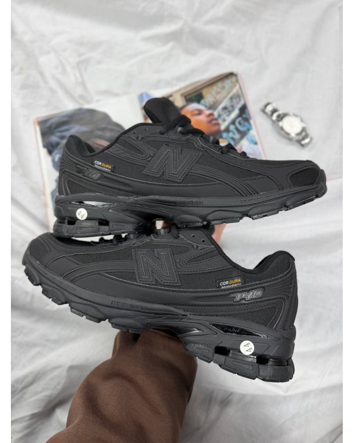 New Balance 740 Black Cordura New Balance 740 Black Cordura