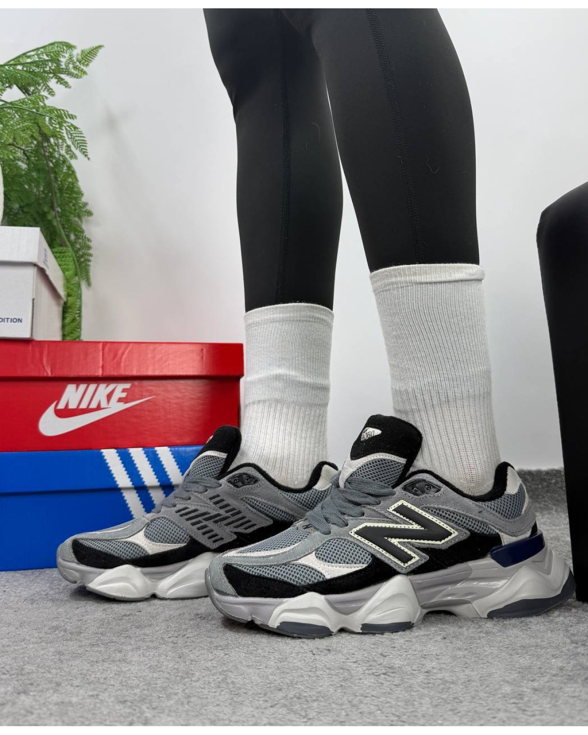 New Balance 9060 Grey Gore Tex