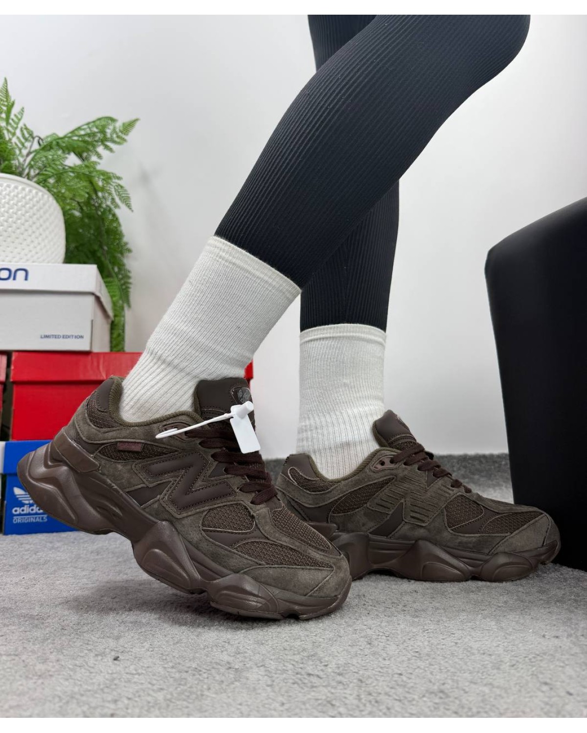New Balance 9060 Dark Brown Gore Tex New Balance 9060 Dark Brown Gore Tex