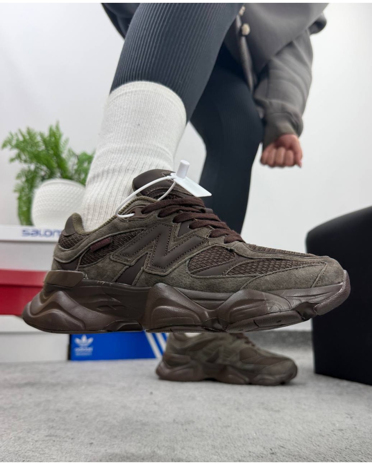 New Balance 9060 Dark Brown Gore Tex New Balance 9060 Dark Brown Gore Tex