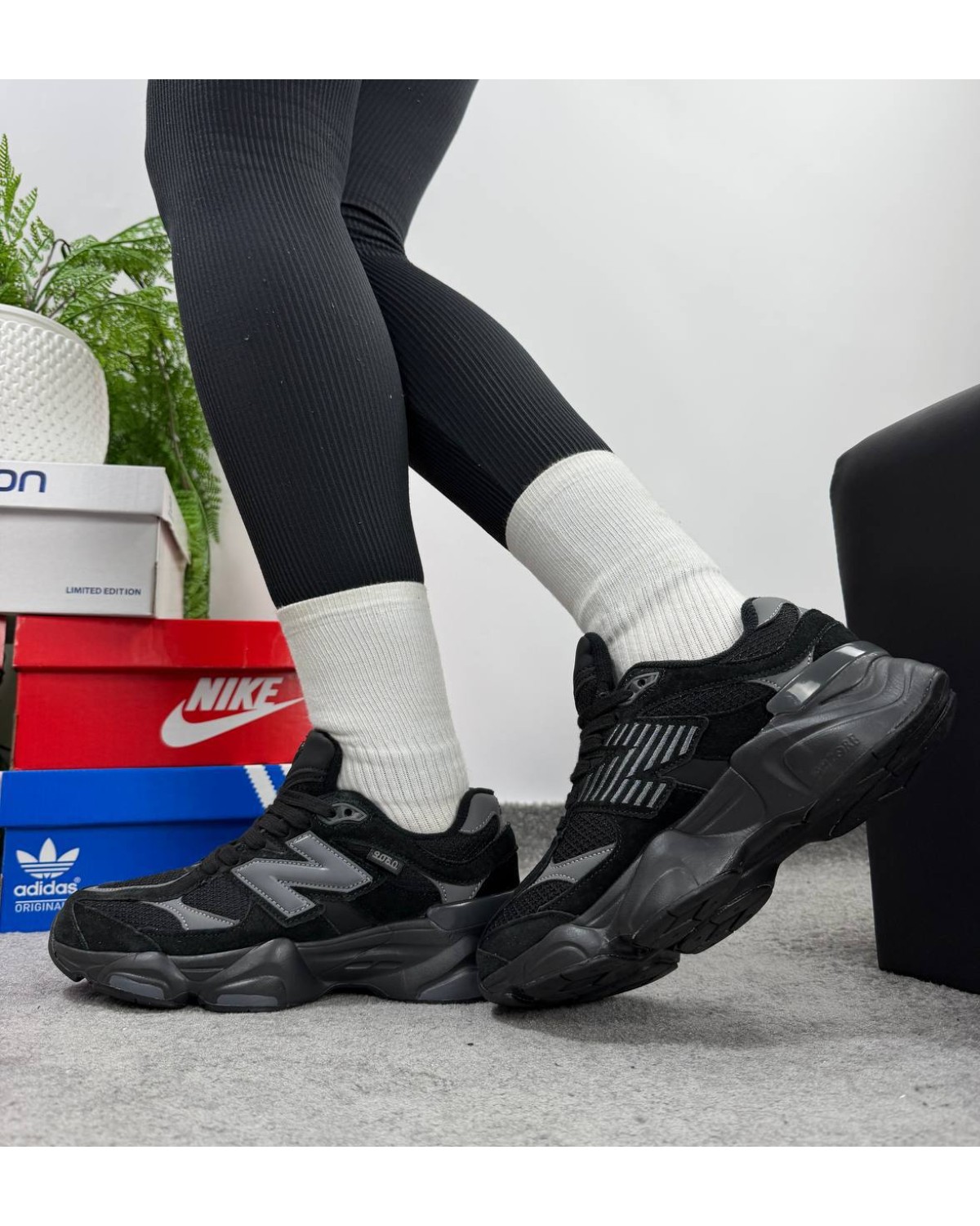 New Balance 9060 Black Grey Gore Tex New Balance 9060 Black Grey Gore Tex
