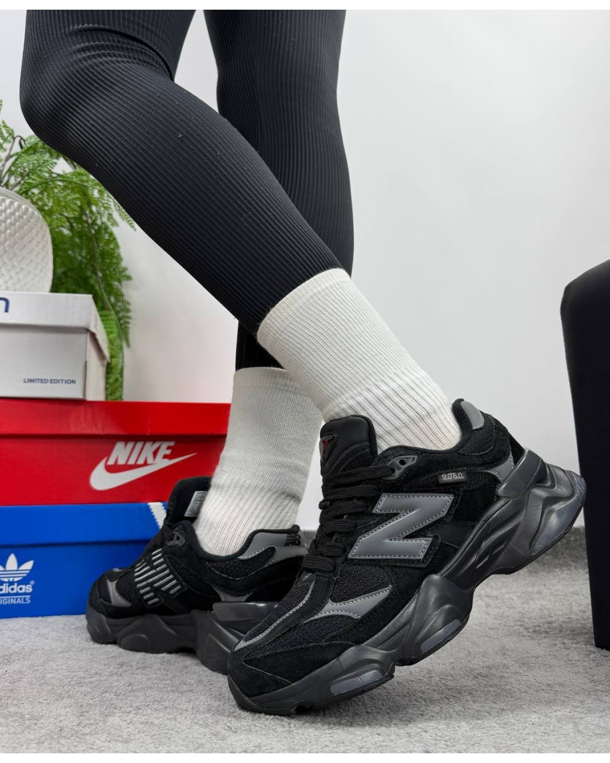 New Balance 9060 Black Grey Gore Tex New Balance 9060 Black Grey Gore Tex