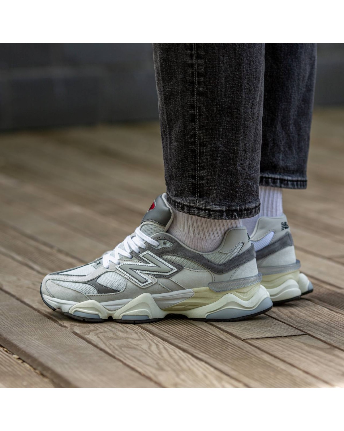 New Balance 9060 White Grey