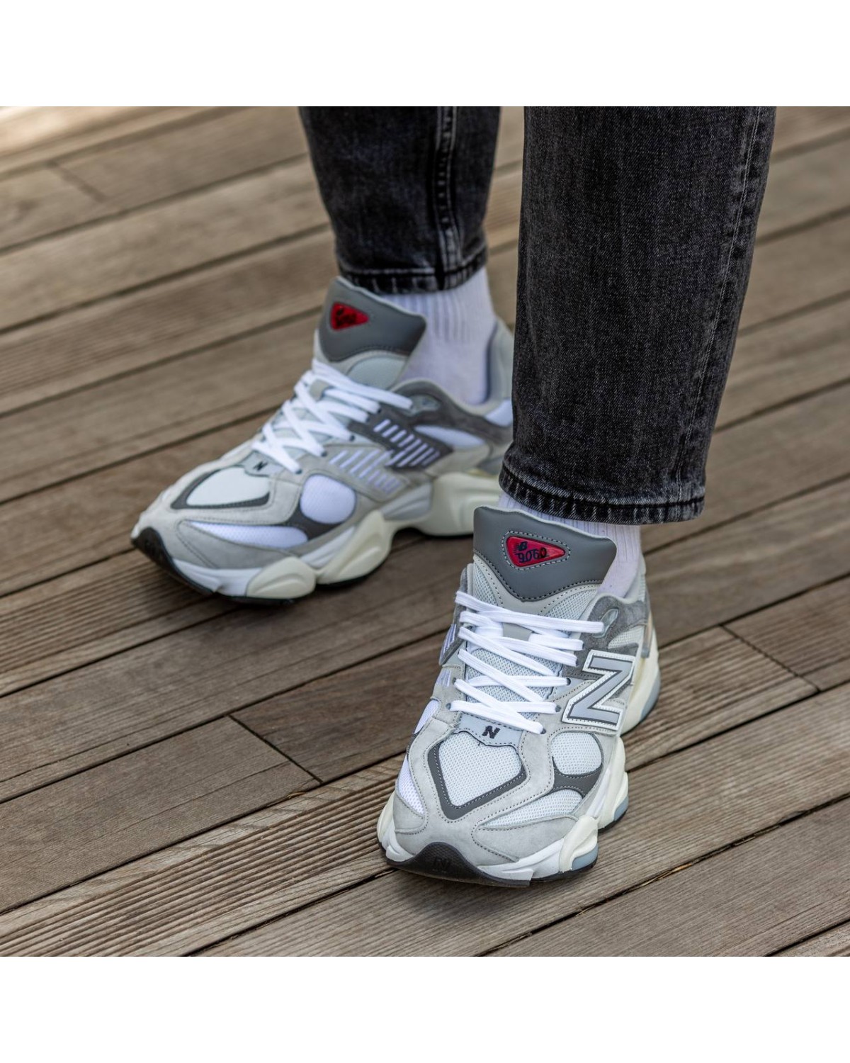 New Balance 9060 White Grey New Balance 9060 White Grey