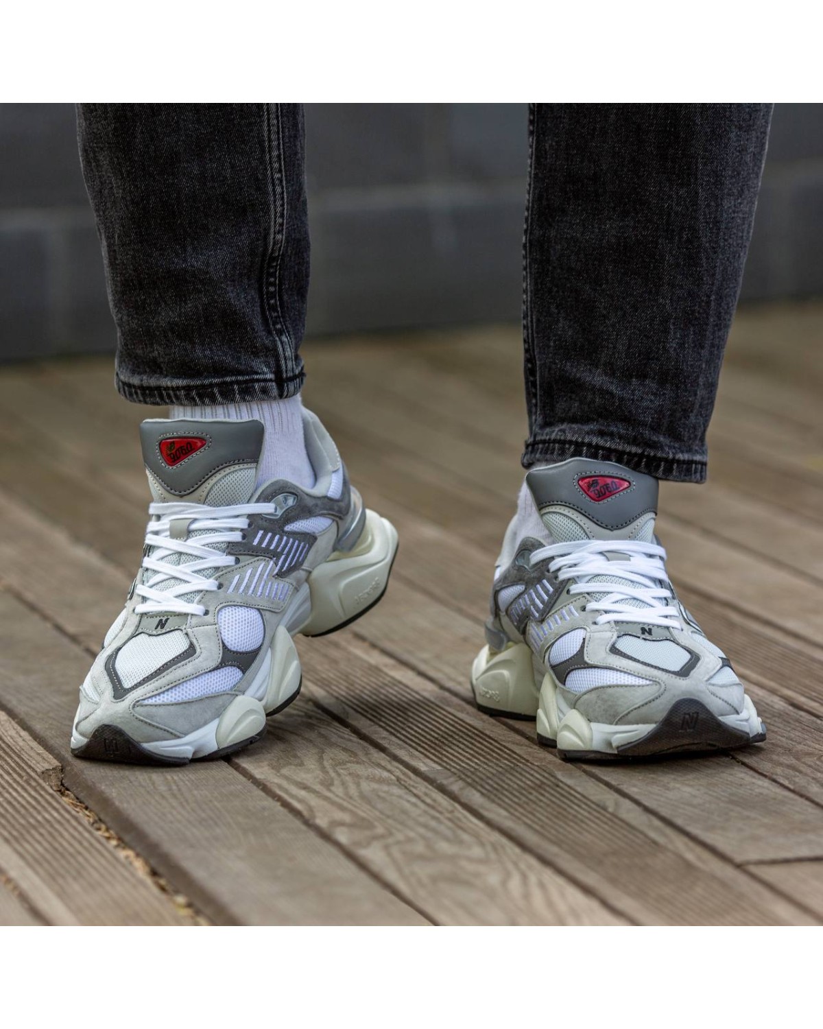 New Balance 9060 White Grey New Balance 9060 White Grey