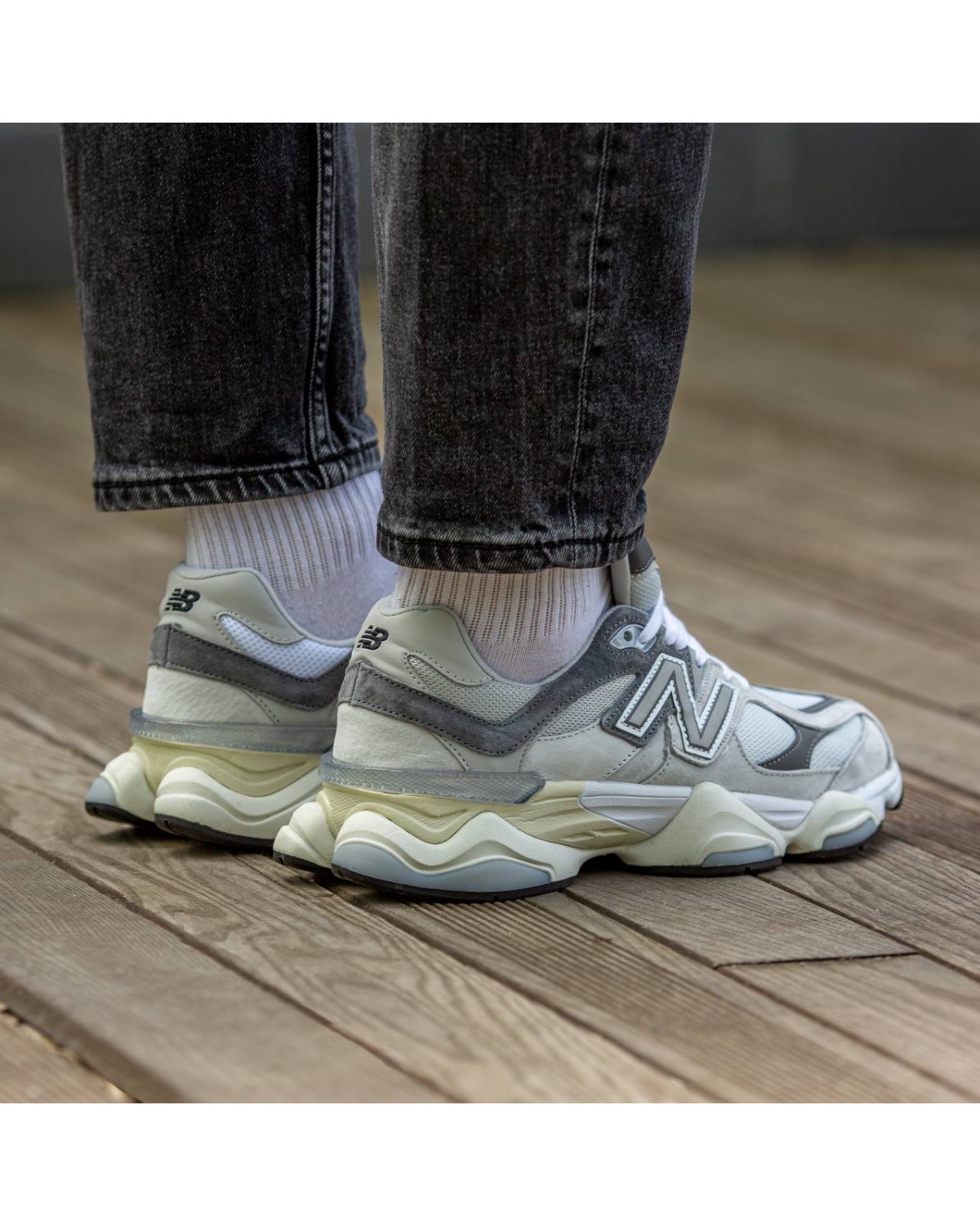 New Balance 9060 White Grey New Balance 9060 White Grey