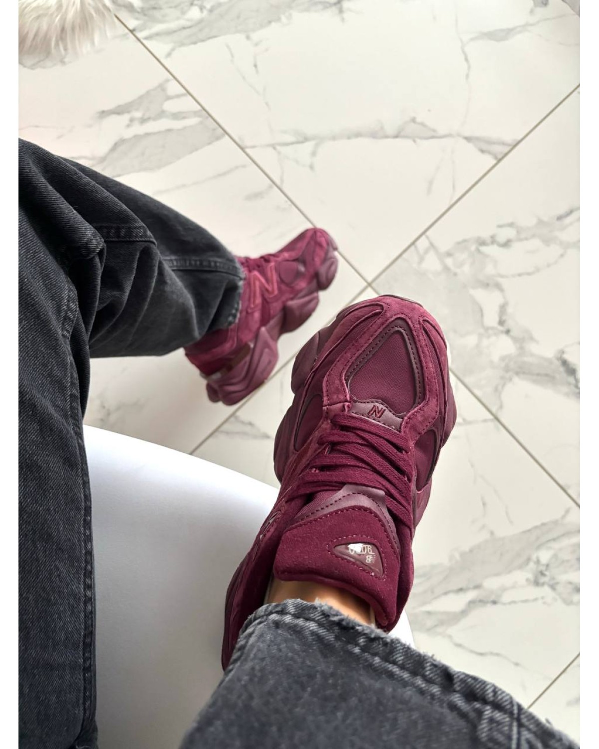 New Balance 9060 Burgundy New Balance 9060 Burgundy