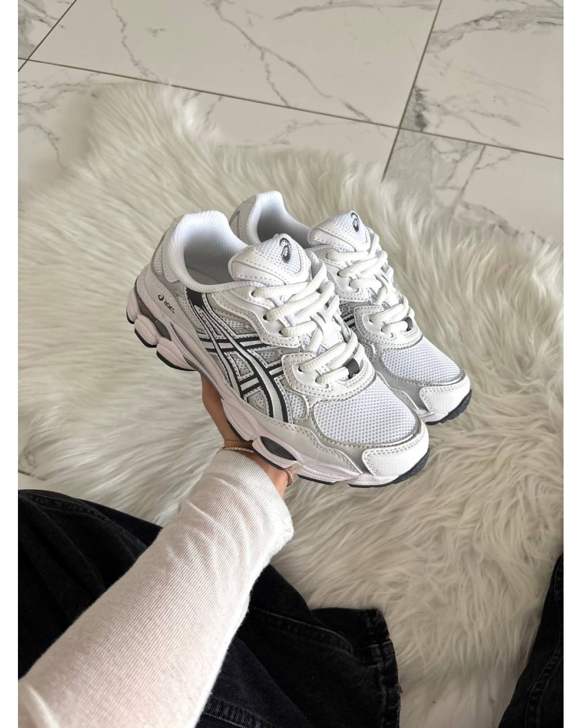 Asics Gel-NYC White Grey Asics Gel-NYC White Grey