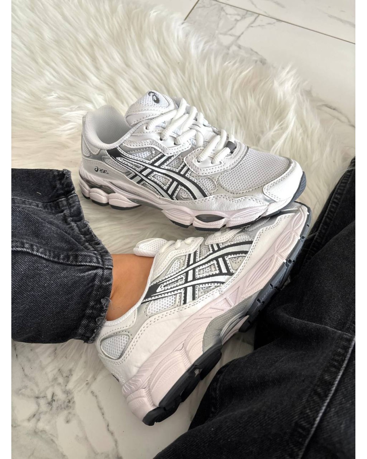 Asics Gel-NYC White Grey Asics Gel-NYC White Grey