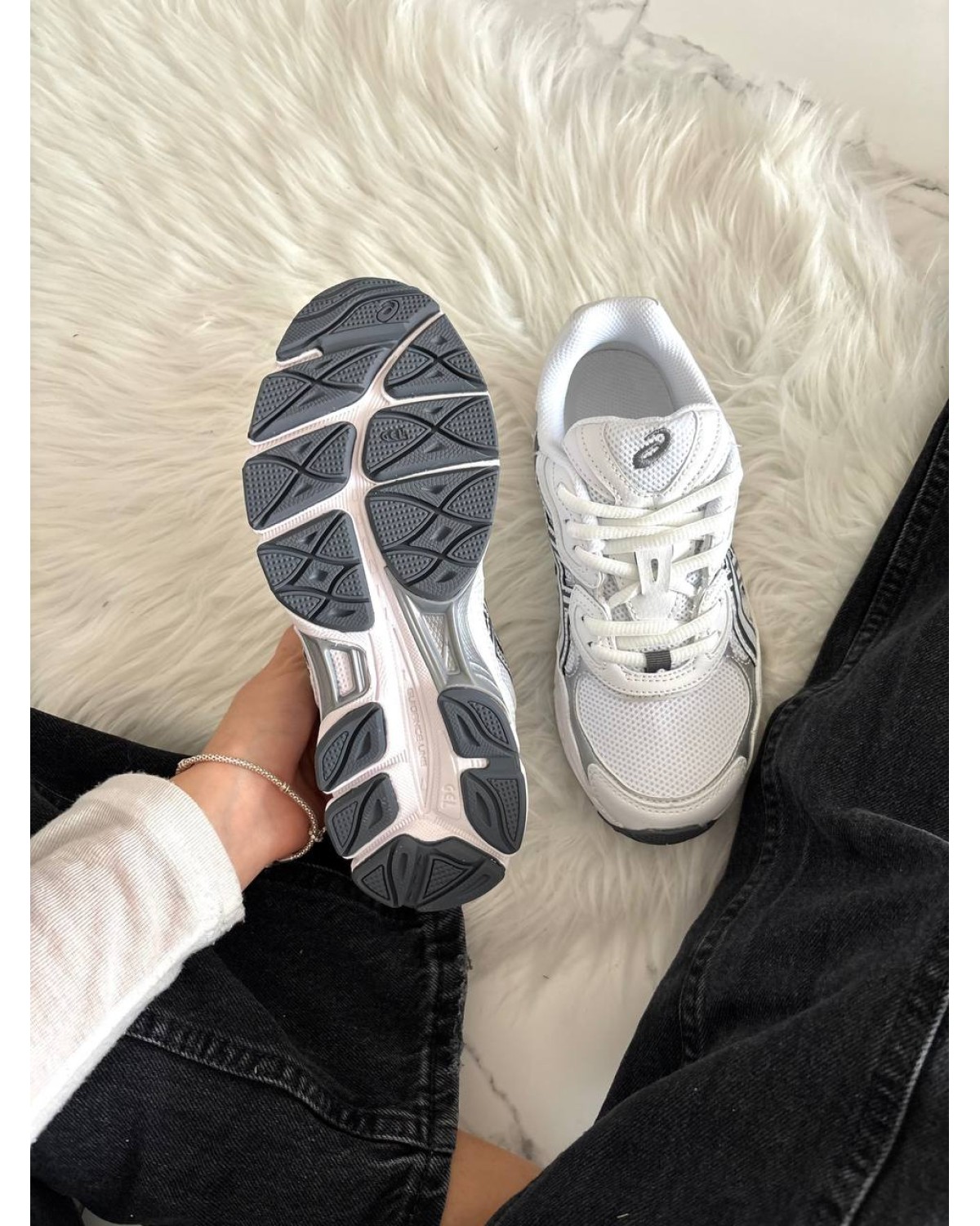 Asics Gel-NYC White Grey Asics Gel-NYC White Grey