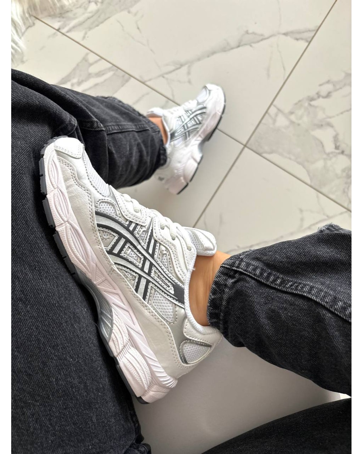 Asics Gel-NYC White Grey Asics Gel-NYC White Grey