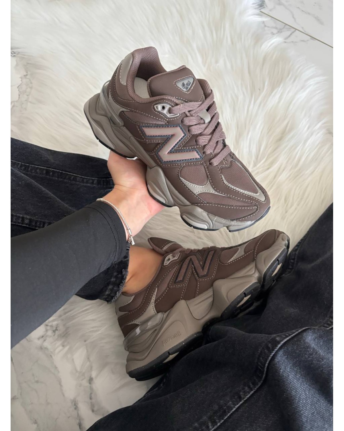 New Balance 9060 Chocolate Brown