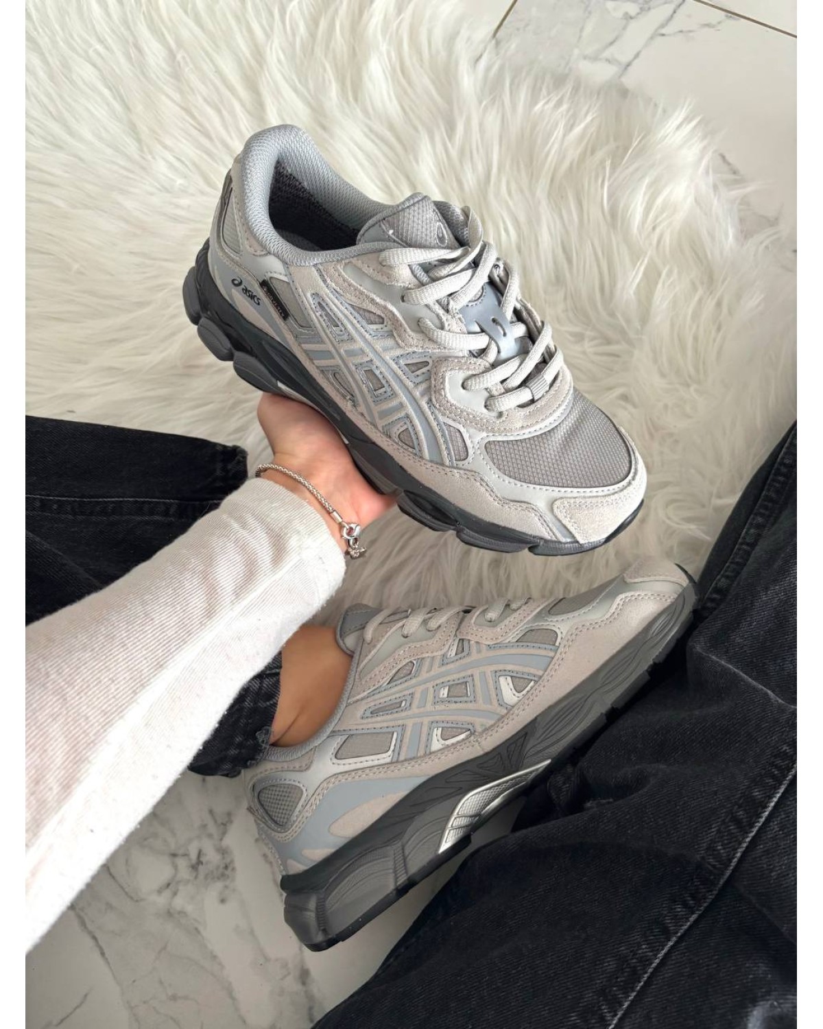 Asics Gel-NYC Glacier Grey Gore-Tex Termo