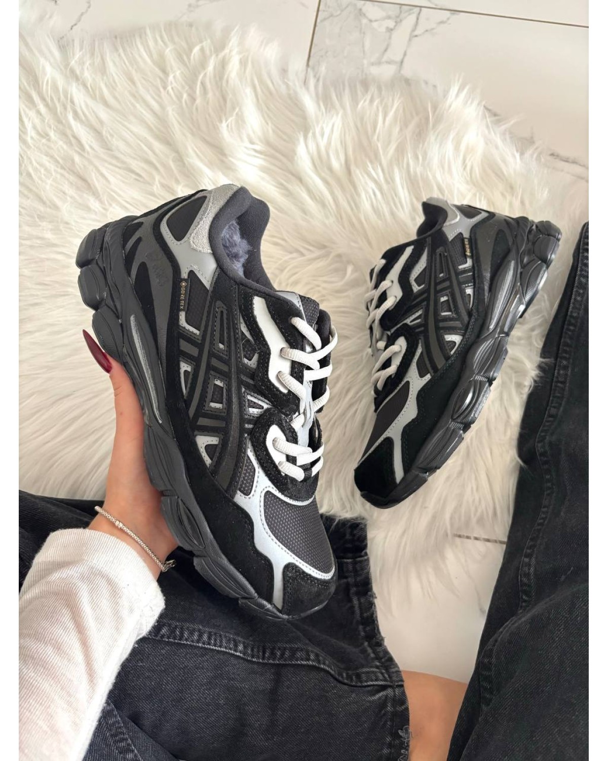 Asics Gel-NYC Black Light Grey Gore-Tex