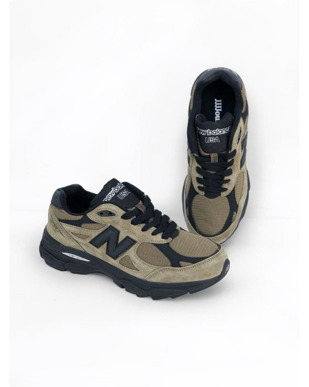 New Balance 990 Khaki Black New Balance 990 Khaki Black